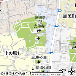 護國寺周辺の地図