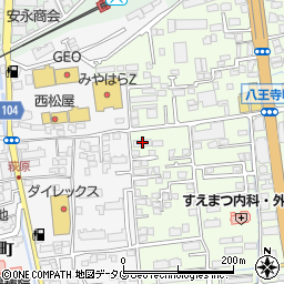 ハーモニー八王寺Ａ周辺の地図