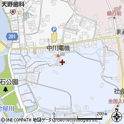 長崎県雲仙市千々石町乙215-1周辺の地図