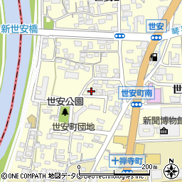 熊本アルス周辺の地図
