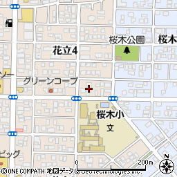 ケイロン産業熊本営業所周辺の地図