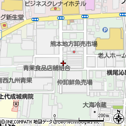 肉食堂 よかよか周辺の地図