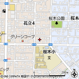 ケイロン産業株式会社　熊本営業所周辺の地図