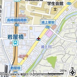 長崎県長崎市大橋町周辺の地図