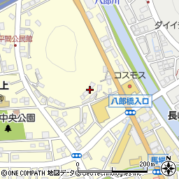 長崎県長崎市平間町681周辺の地図