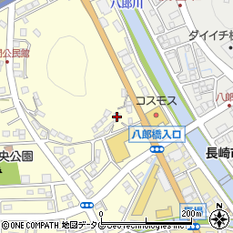 長崎県長崎市平間町353周辺の地図