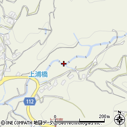 長崎県長崎市上浦町周辺の地図