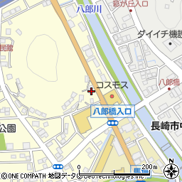 長崎県長崎市平間町350周辺の地図