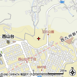 三川公園周辺の地図