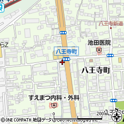 株式会社リバティー　熊本支店周辺の地図