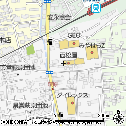 株式会社大谷楽器　南熊本教室周辺の地図