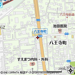 インフラテック株式会社熊本営業所周辺の地図