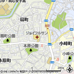 シャープドライジョイフル　サン本原店周辺の地図