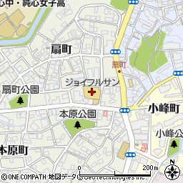 十八親和銀行ジョイフルサン本原店 ＡＴＭ周辺の地図