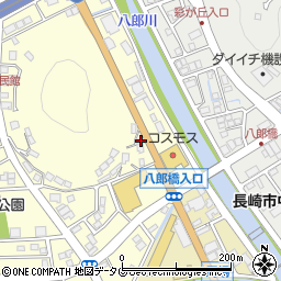 長崎県長崎市平間町343周辺の地図