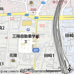 田崎町周辺の地図
