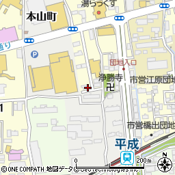 本山町合戸公園周辺の地図
