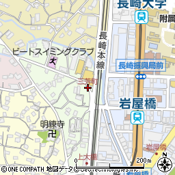 三芳町周辺の地図