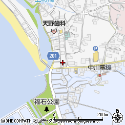 長崎県雲仙市千々石町甲121周辺の地図