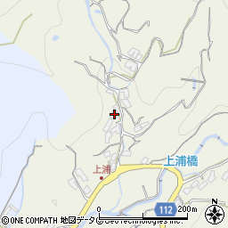 長崎県長崎市上浦町890周辺の地図