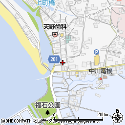 長崎県雲仙市千々石町甲23周辺の地図