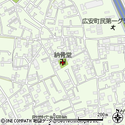 熊本県上益城郡益城町広崎931周辺の地図