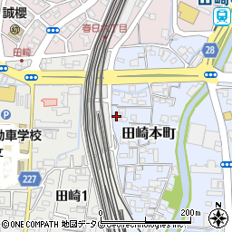 熊本駅構内タクシー　自動受付周辺の地図