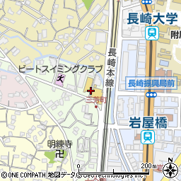 長崎県長崎市三芳町11周辺の地図