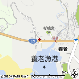 亀谷商店周辺の地図