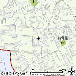 熊本県上益城郡益城町広崎963周辺の地図