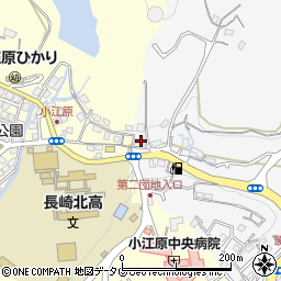 長崎県長崎市油木町105周辺の地図