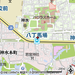 株式会社エヌ・イーサポート　熊本営業所周辺の地図