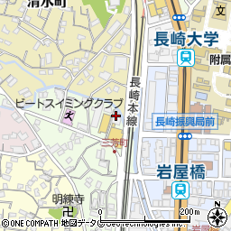 ブリヂストンタイヤジャパン株式会社　長崎営業所周辺の地図