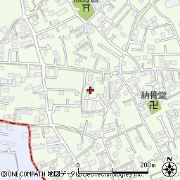 熊本県上益城郡益城町広崎963-6周辺の地図