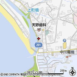 長崎県雲仙市千々石町甲96周辺の地図