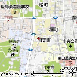 長崎県島原市加美町1018周辺の地図