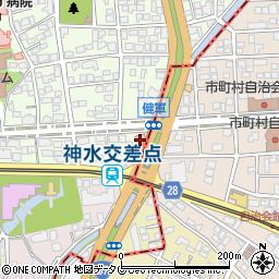 斉藤耳鼻咽喉科医院周辺の地図