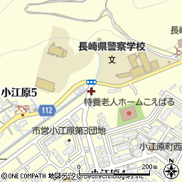 長崎県長崎市小江原周辺の地図