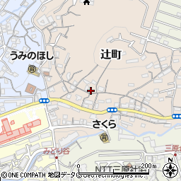 長崎県長崎市辻町10-19周辺の地図