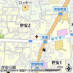 エクシオグループ株式会社　熊本営業所周辺の地図
