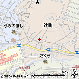 長崎県長崎市辻町10-16周辺の地図