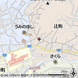 長崎県長崎市辻町12-7周辺の地図