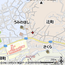 長崎県長崎市辻町12-5周辺の地図