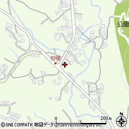 平古場公民館周辺の地図