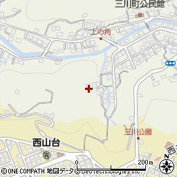 長崎県長崎市三川町879周辺の地図