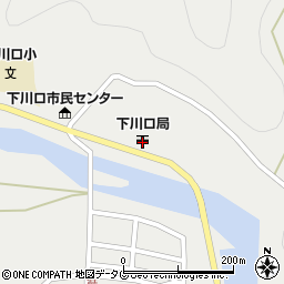 下川口郵便局周辺の地図