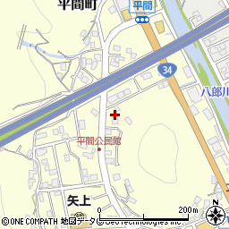長崎県長崎市平間町634周辺の地図