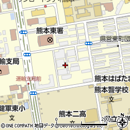 熊本県工業連合会（一般社団法人）周辺の地図