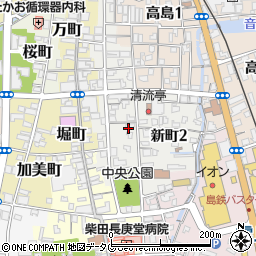 Koiカフェゆうすい館周辺の地図