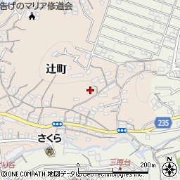 長崎県長崎市辻町8-8周辺の地図